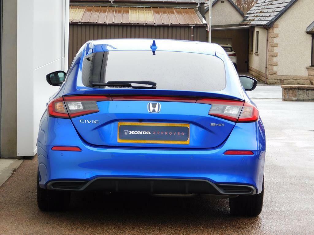 Honda Civic 2.0 H I-mmd Sport Ecvt Euro 6 Ss SV72LUR Blue #4