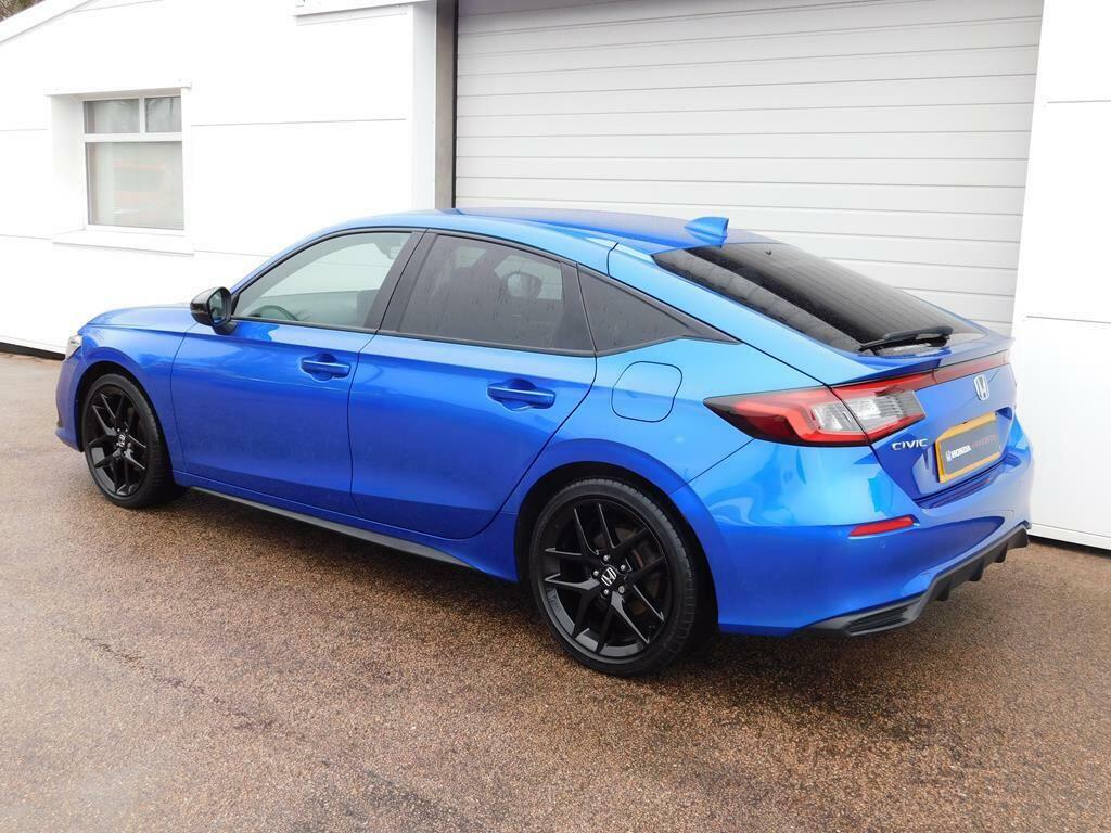 Honda Civic 2.0 H I-mmd Sport Ecvt Euro 6 Ss SV72LUR Blue #5