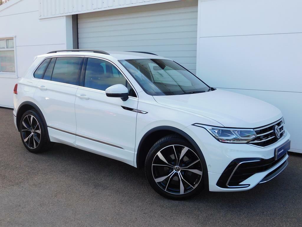 Volkswagen Tiguan 1.5 Tsi R-line Dsg Euro 6 Ss White