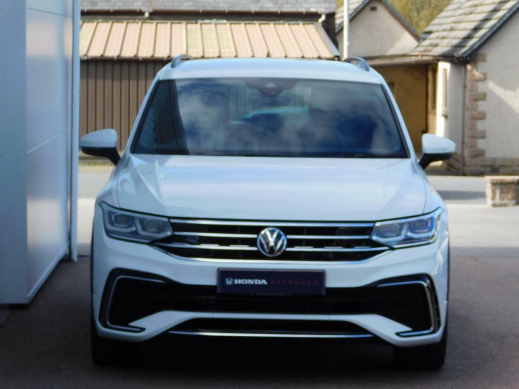 Volkswagen Tiguan 1.5 Tsi R-line Dsg Euro 6 Ss SR23OBP White #2