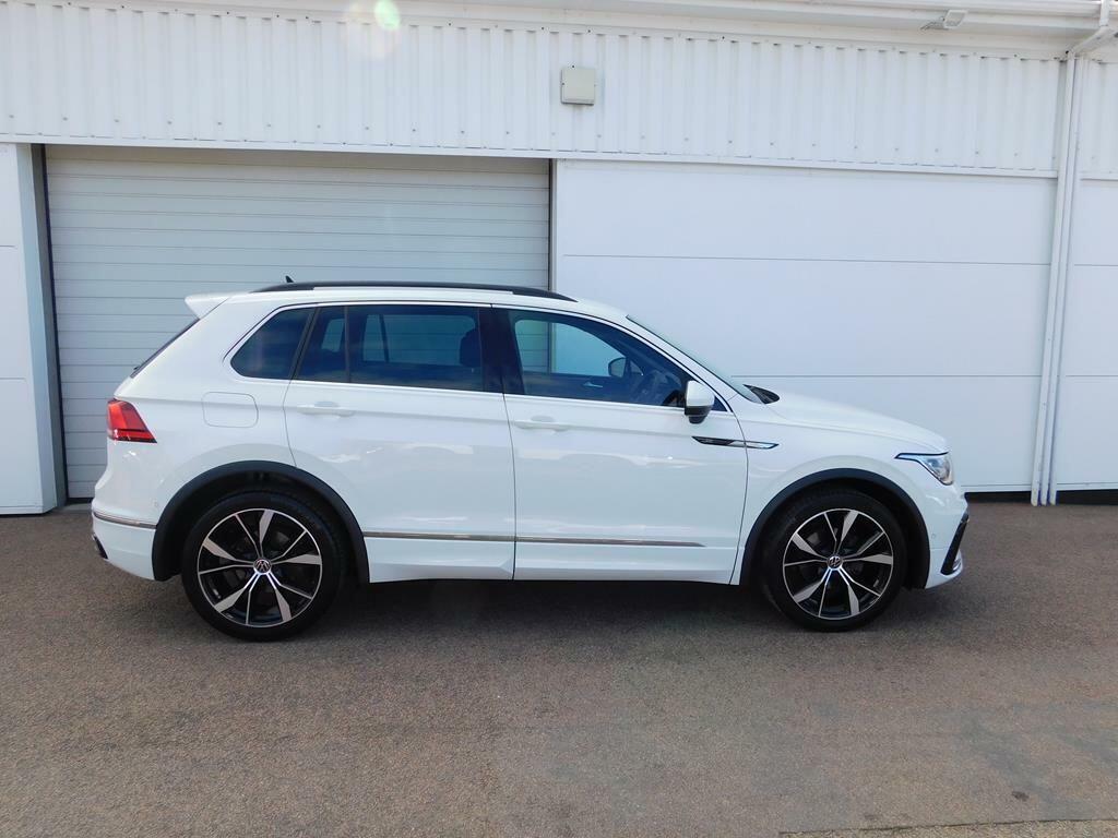 Volkswagen Tiguan 1.5 Tsi R-line Dsg Euro 6 Ss SR23OBP White #3