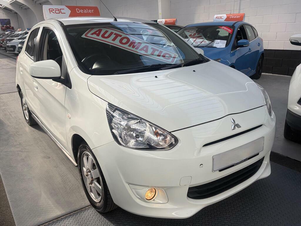 Mitsubishi Mirage 1.2 3 Cvt Euro 5 S S White #6