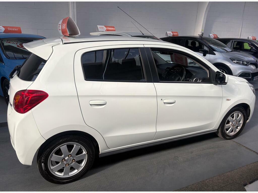 Mitsubishi Mirage 1.2 3 Cvt Euro 5 S S White #5