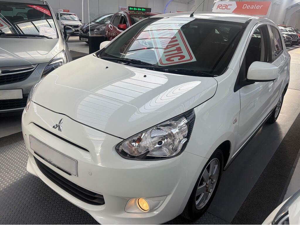 Mitsubishi Mirage 1.2 3 Cvt Euro 5 S S White