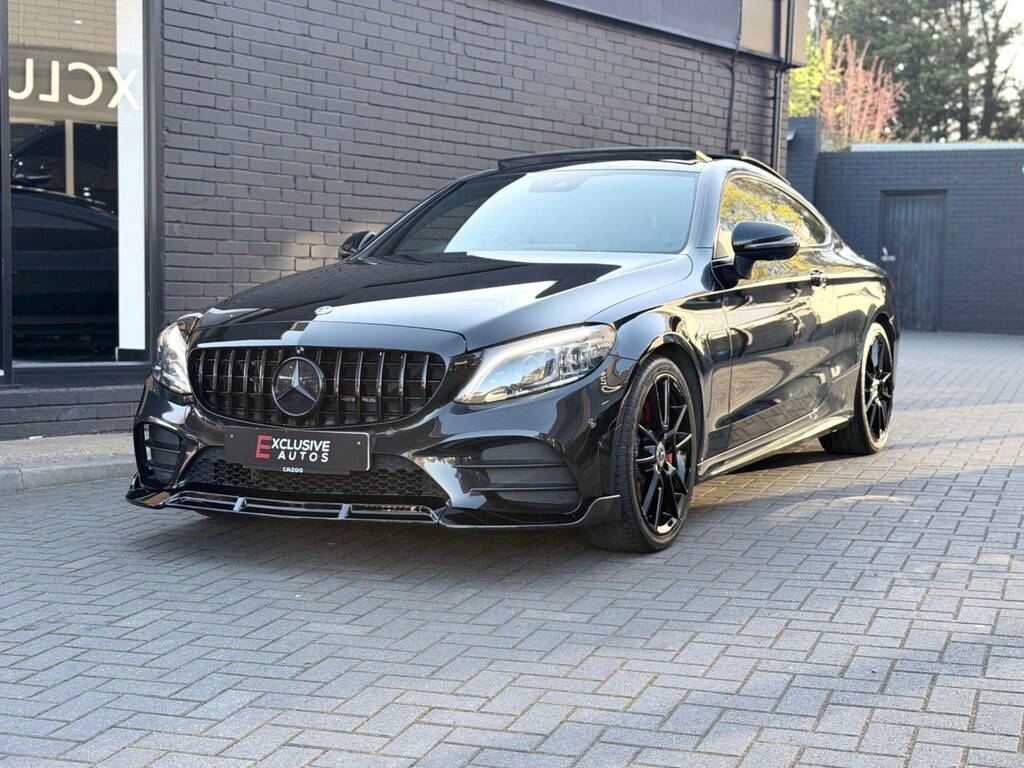 Mercedes-Benz C Class Amg Line Premium Plus C63 Bodykit Pan Roof C YG19KXH Black #5