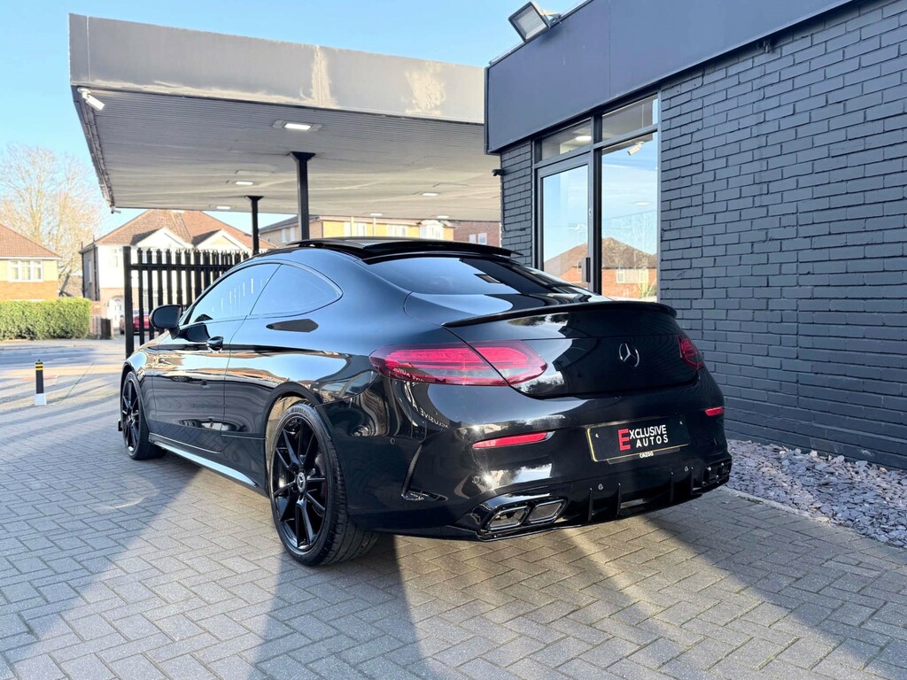 Mercedes-Benz C Class Amg Line Premium Plus C63 Bodykit Pan Roof C YG19KXH Black #4