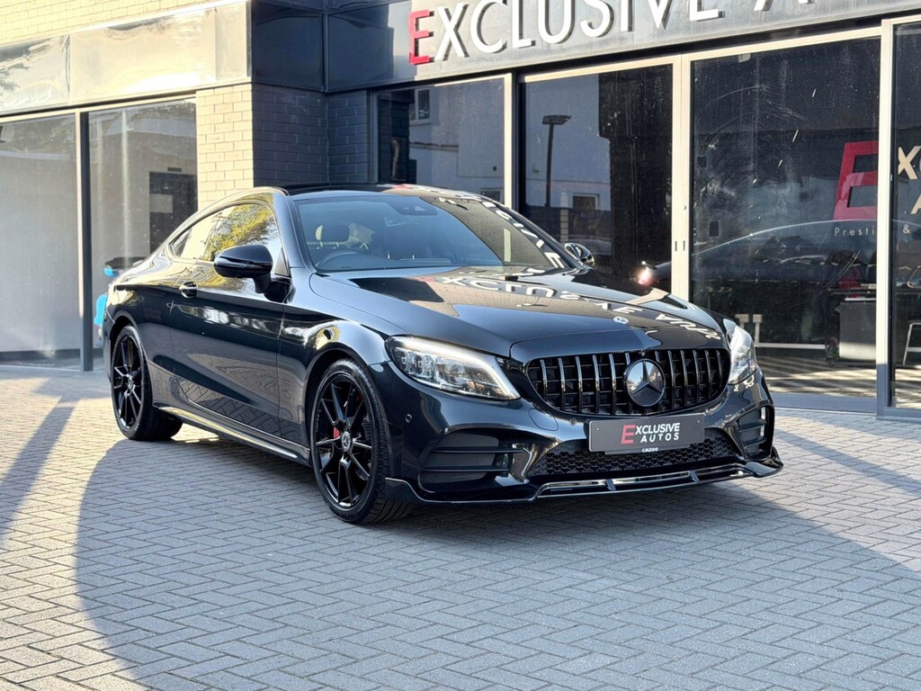 Mercedes-Benz C Class Amg Line Premium Plus C63 Bodykit Pan Roof C Black