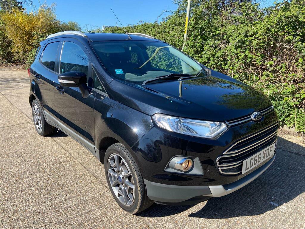 Ford Ecosport 1.0T Ecoboost Titanium 2Wd Euro 6 S S LG66XDF Black #2
