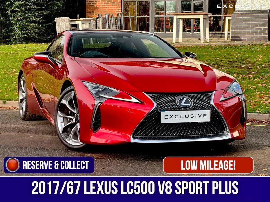 Lexus LC 5.0 500 V8 Sport Plus Coupe Red