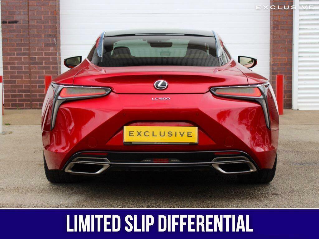Lexus LC 5.0 500 V8 Sport Plus Euro 6 Red #4