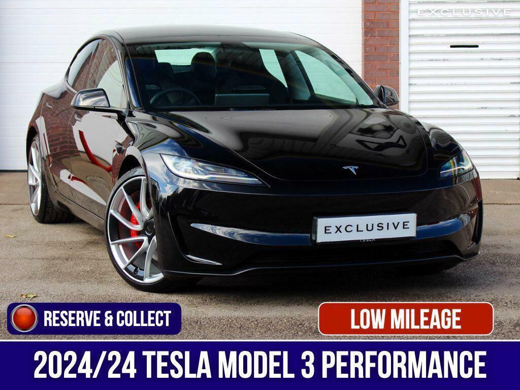 Tesla Model 3 Dual Motor Performance 4Wde Black