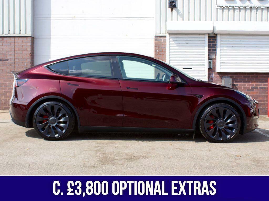 Tesla Model Y Dual Motor Performance 4Wde Red #2