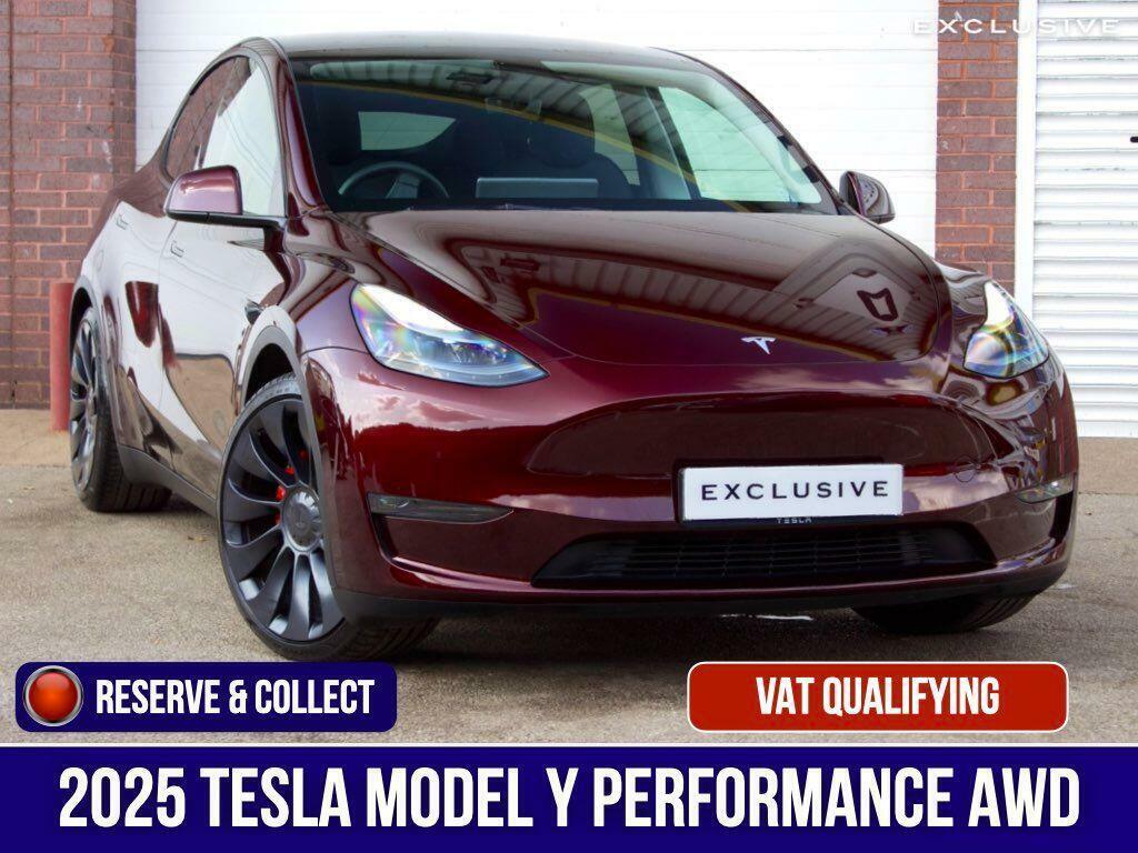 Tesla Model Y Dual Motor Performance 4Wde Red