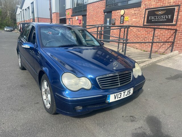 Mercedes-Benz C Class 2003 1.8 C180 Kompressor Avantgarde Se Blue