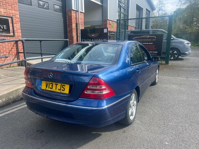 Mercedes-Benz C Class 2003 1.8 C180 Kompressor Avantgarde Se Blue #4
