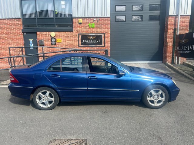 Mercedes-Benz C Class 2003 1.8 C180 Kompressor Avantgarde Se Blue #3