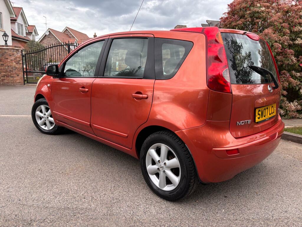 Nissan Note 1.6 16V Se Orange #5