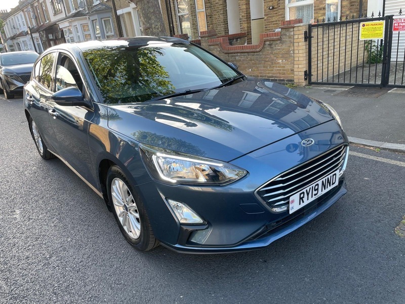 Ford Focus 1.0T Ecoboost Titanium Hatchback RY19NND Blue #5