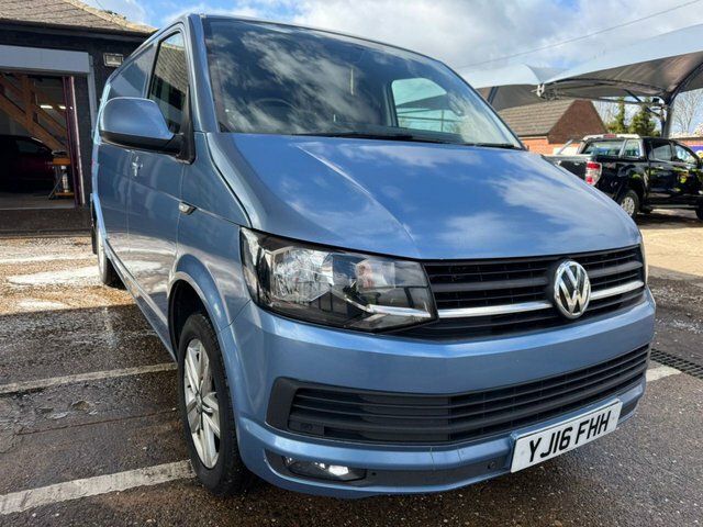 Volkswagen Transporter 2.0 Bitdi T30 Bluemotion Tech Highline Panel Van 5 YJ16FHH Blue #2