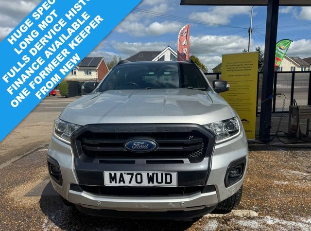 Ford Ranger 2.0 Ecoblue Wildtrak Pickup Double Cab Silver