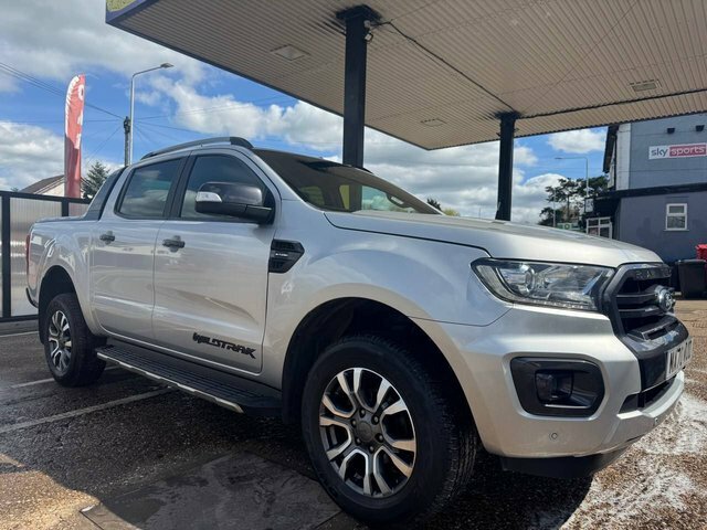 Ford Ranger 2.0 Ecoblue Wildtrak Pickup Double Cab MA70WUD Silver #5