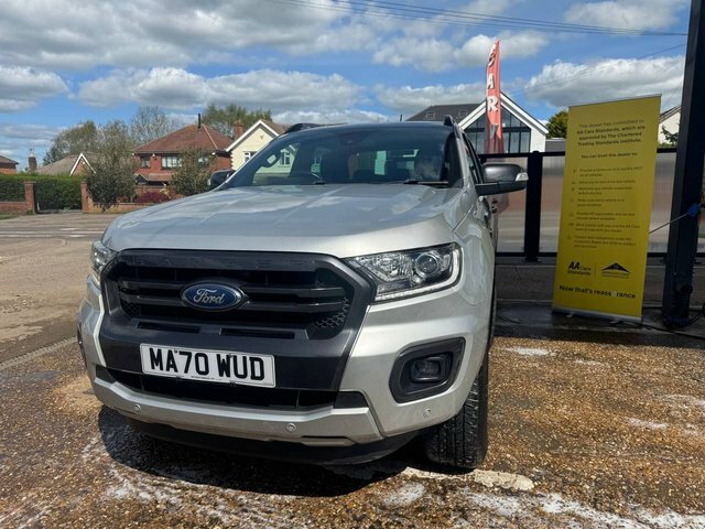 Ford Ranger 2.0 Ecoblue Wildtrak Pickup Double Cab MA70WUD Silver #3