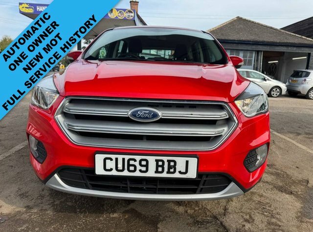 Ford Kuga 2.0 Tdci Ecoblue Zetec Suv Powershift A Red