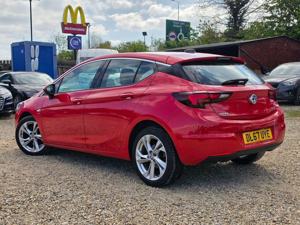 Vauxhall Astra Hatchback 1.4I Turbo Sri Euro 6 201867 DL67UYE Red #4