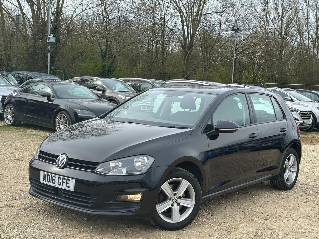 Volkswagen Golf Hatchback 1.6 Tdi Bluemotion Tech Match Edition Eu MD16GFE Black #2