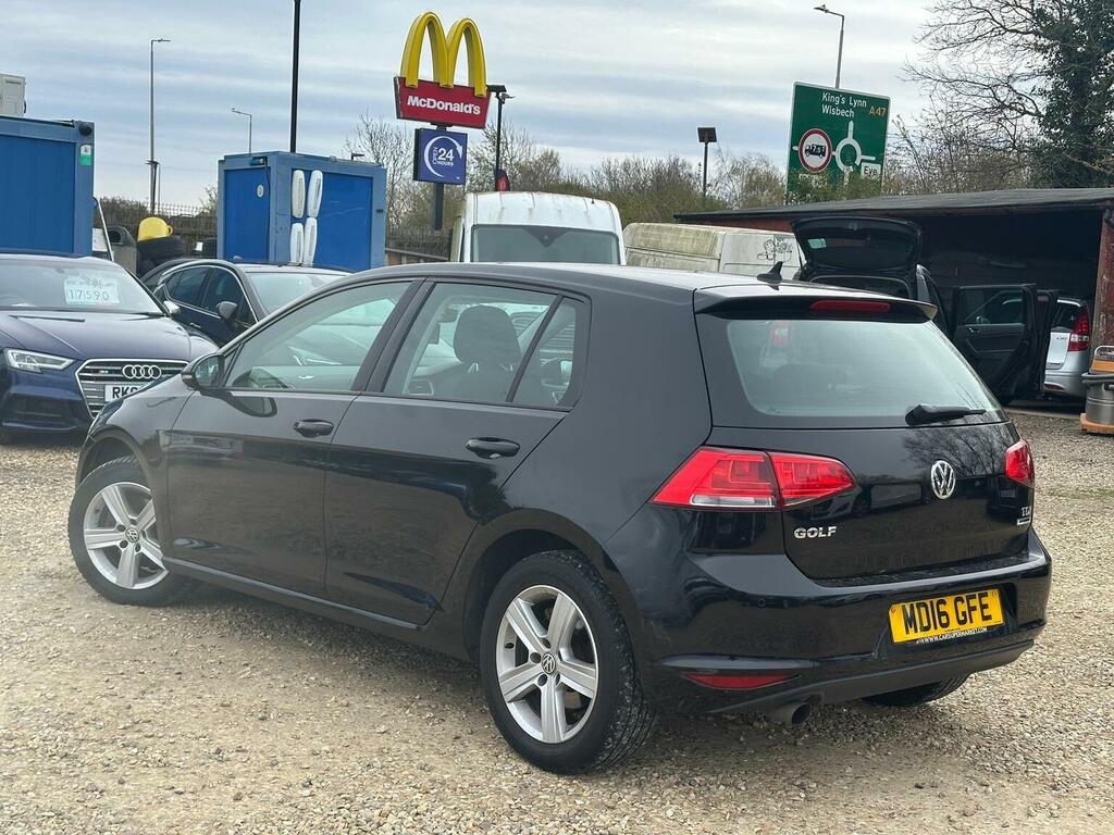 Volkswagen Golf Hatchback 1.6 Tdi Bluemotion Tech Match Edition Eu MD16GFE Black #4
