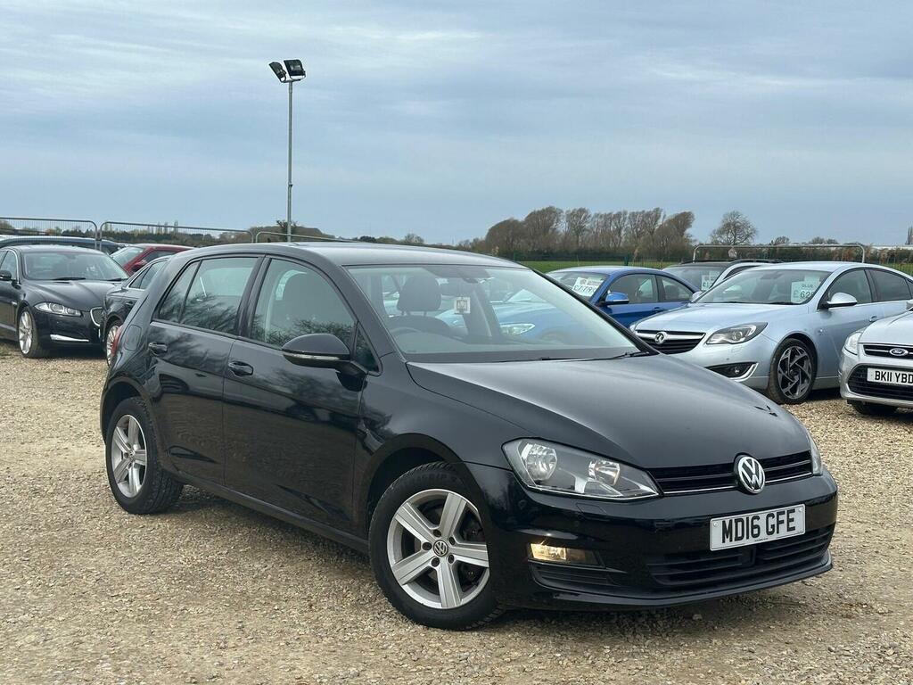 Volkswagen Golf Hatchback 1.6 Tdi Bluemotion Tech Match Edition Eu Black