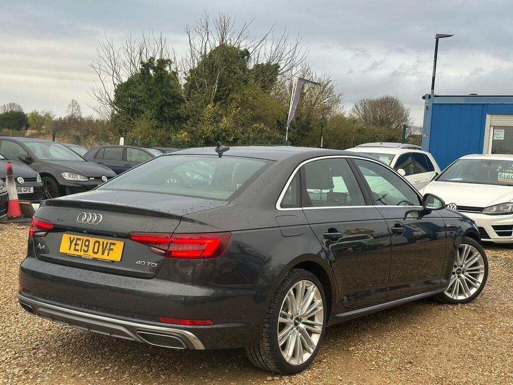 Audi A4 Saloon 2.0 Tdi 40 S Line S Tronic Euro 6 Ss YE19OVF Grey #3