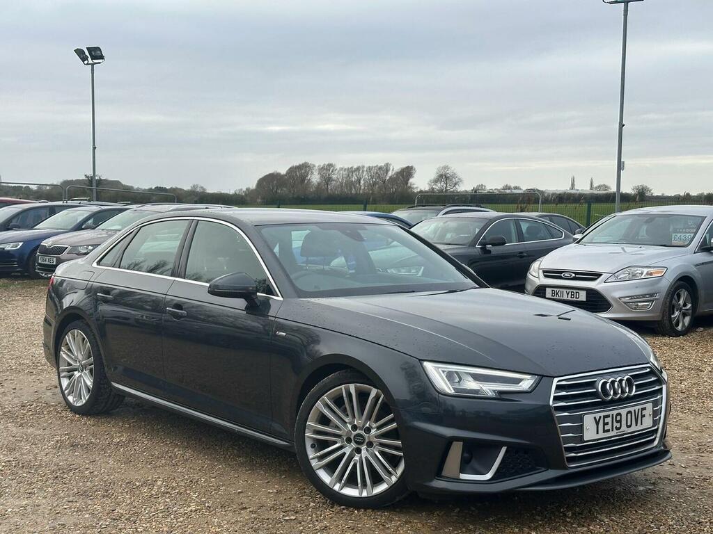Audi A4 Saloon 2.0 Tdi 40 S Line S Tronic Euro 6 Ss Grey