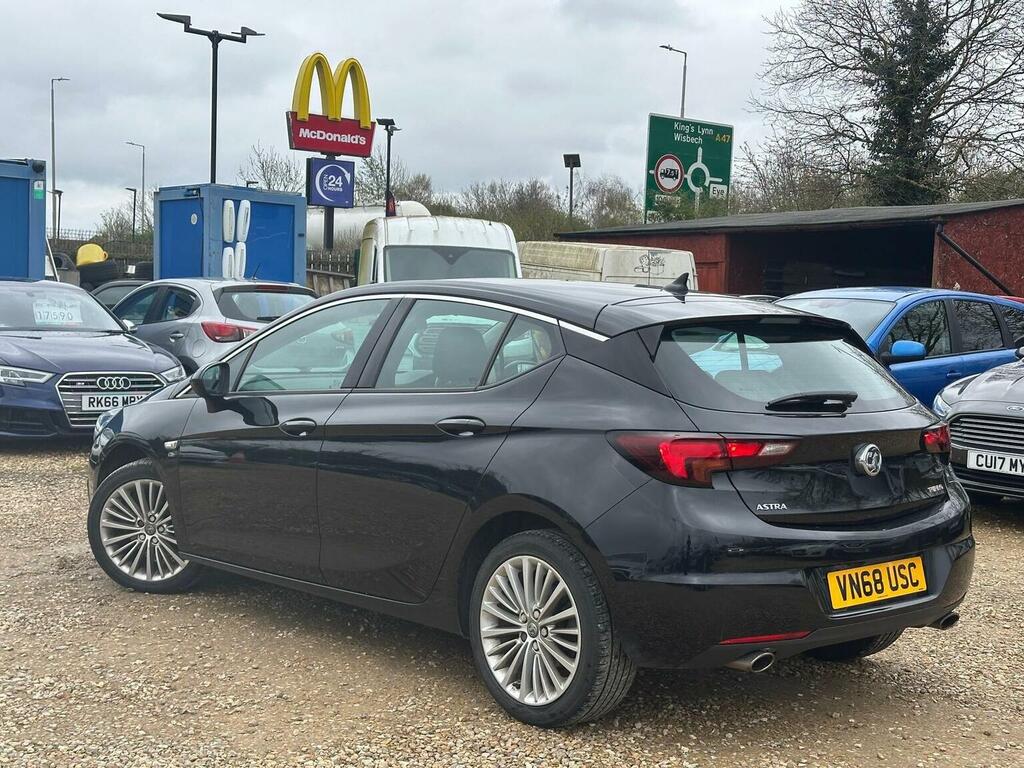 Vauxhall Astra Hatchback 1.6I Turbo Gpf Elite Nav Euro 6 Ss VN68USC Black #4