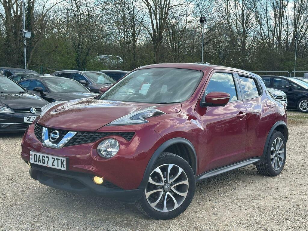 Nissan Juke Suv 1.6 Tekna Xtron Euro 6 201767 DA67ZTK Red #2