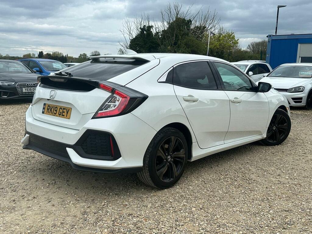 Honda Civic Hatchback 1.6 I-dtec Sr Euro 6 Ss 201919 RK19GEY White #3