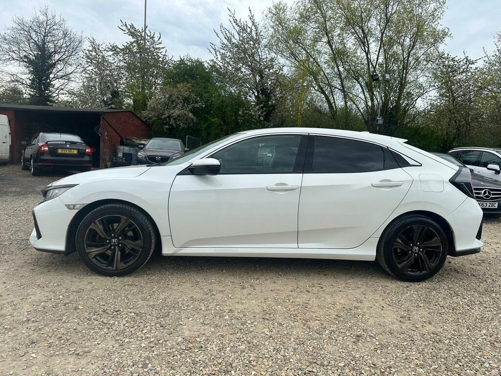 Honda Civic Hatchback 1.6 I-dtec Sr Euro 6 Ss 201919 RK19GEY White #6