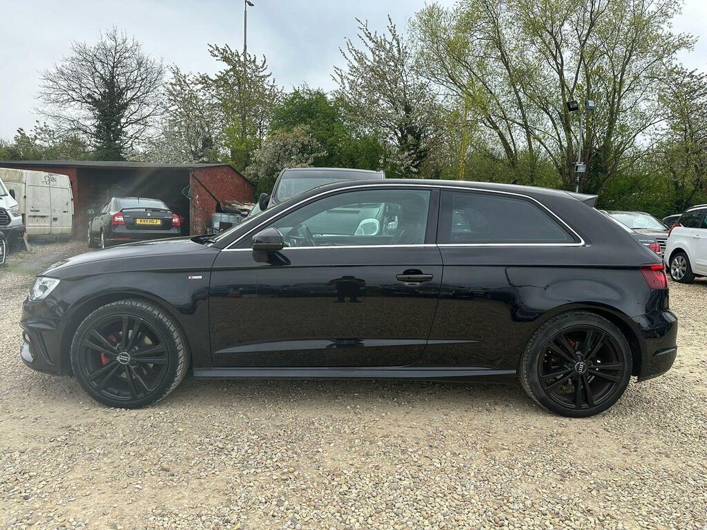 Audi A3 Hatchback 1.6 Tdi S Line Euro 6 Ss 201565 NK65RFE Black #6
