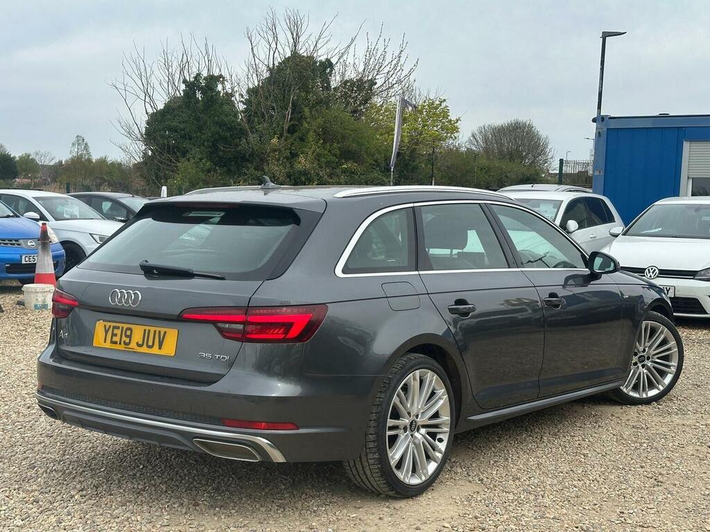 Audi A4 Avant Estate 2.0 Tdi 35 S Line S Tronic Euro 6 Ss YE19JUV Grey #3