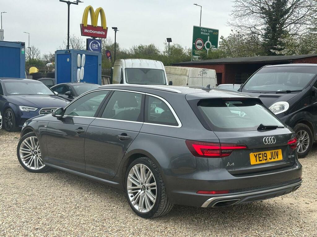 Audi A4 Avant Estate 2.0 Tdi 35 S Line S Tronic Euro 6 Ss YE19JUV Grey #4