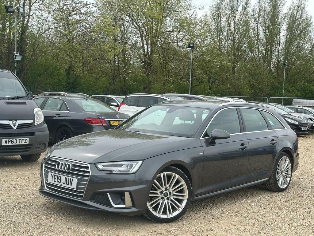 Audi A4 Avant Estate 2.0 Tdi 35 S Line S Tronic Euro 6 Ss YE19JUV Grey #2