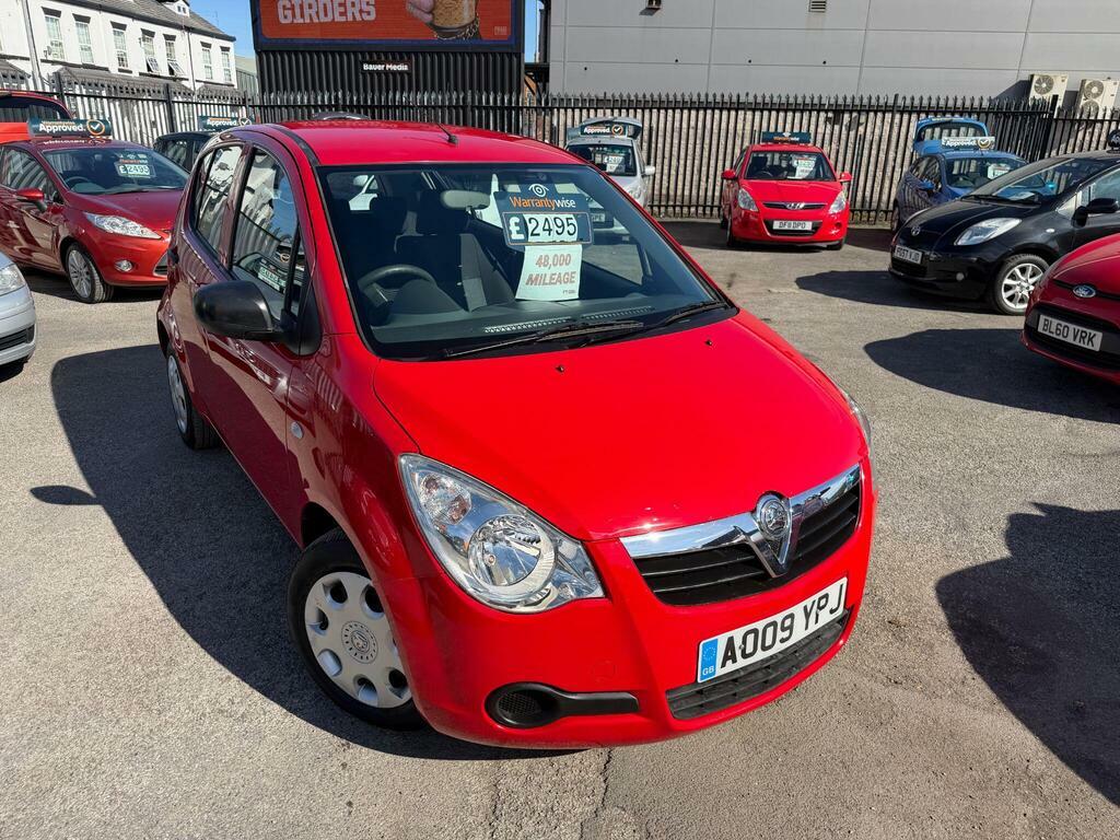 Vauxhall Agila 1.0 Ecoflex 12V Expression Euro 4 Red