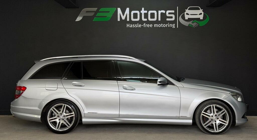 Mercedes-Benz C Class Estate 3.0 C350 Cdi V6 Sport G-tronic Euro 4 Silver #4