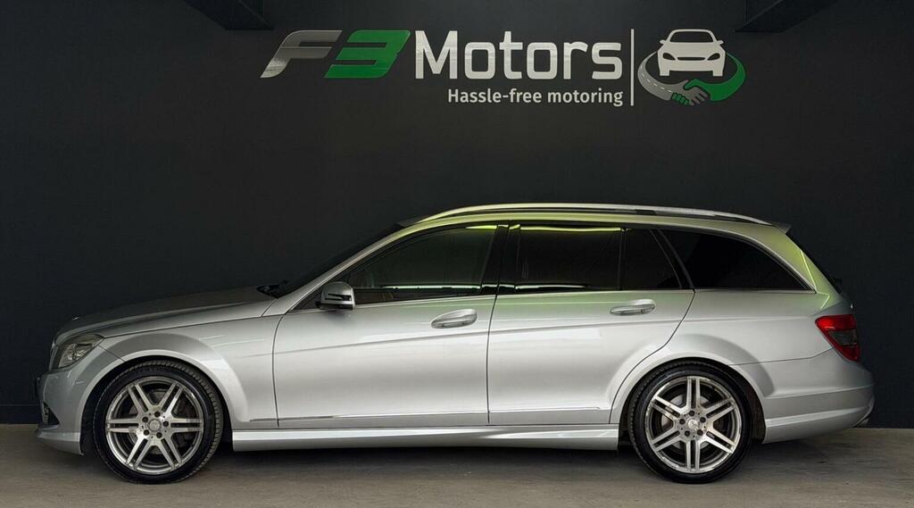 Mercedes-Benz C Class Estate 3.0 C350 Cdi V6 Sport G-tronic Euro 4 Silver #5