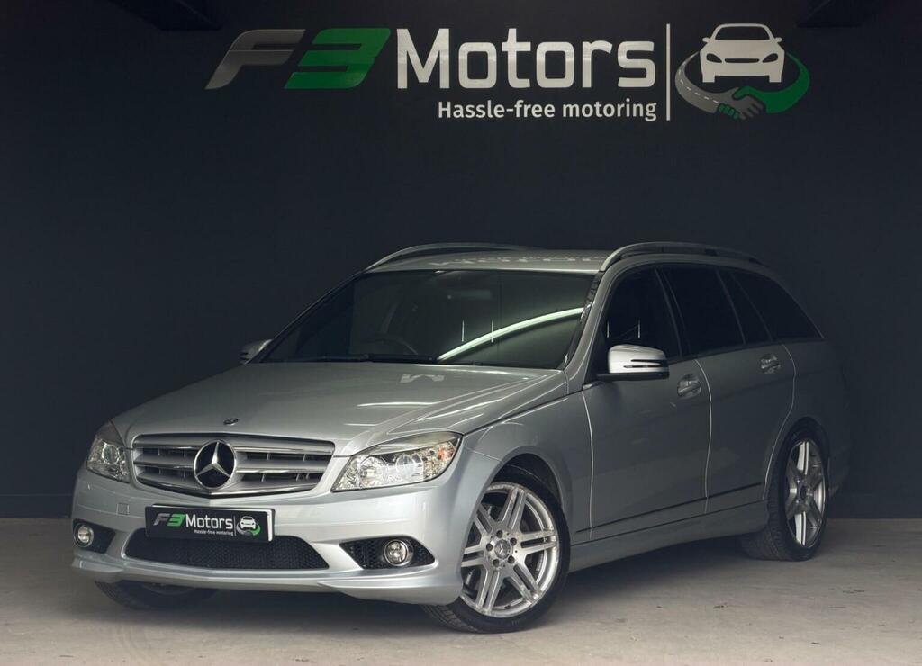 Mercedes-Benz C Class Estate 3.0 C350 Cdi V6 Sport G-tronic Euro 4 Silver #3