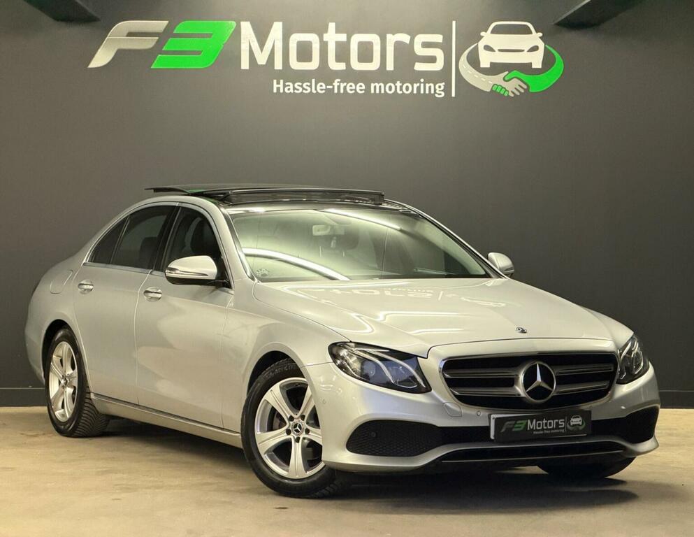 Mercedes-Benz E Class Saloon 2.0 E200d Se Premium G-tronic Euro 6 S Silver