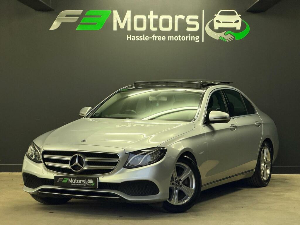 Mercedes-Benz E Class Saloon 2.0 E200d Se Premium G-tronic Euro 6 S SG17KGE Silver #3
