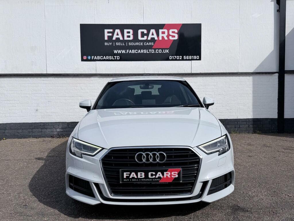 Audi A3 2.0 Tdi S Line Sportback S Tronic Euro 6 Ss OY18ZRE White #3