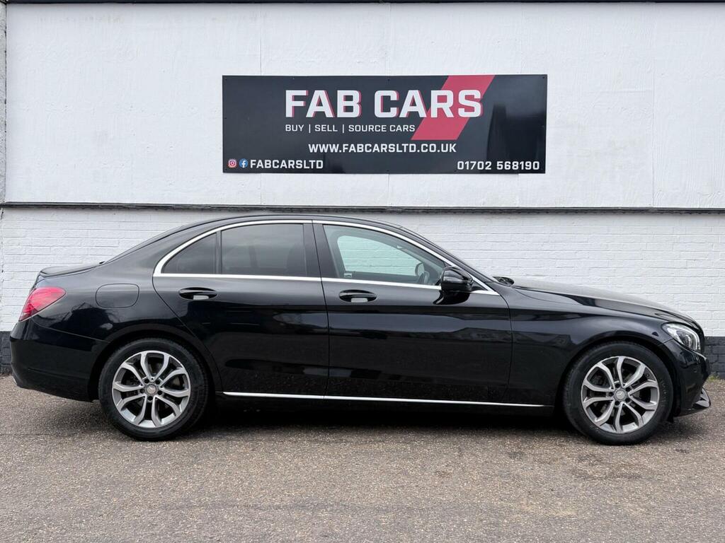 Mercedes-Benz C Class 2.1 C220d Sport 7G-tronic Euro 6 Ss 2015 WP65BBJ Black #5