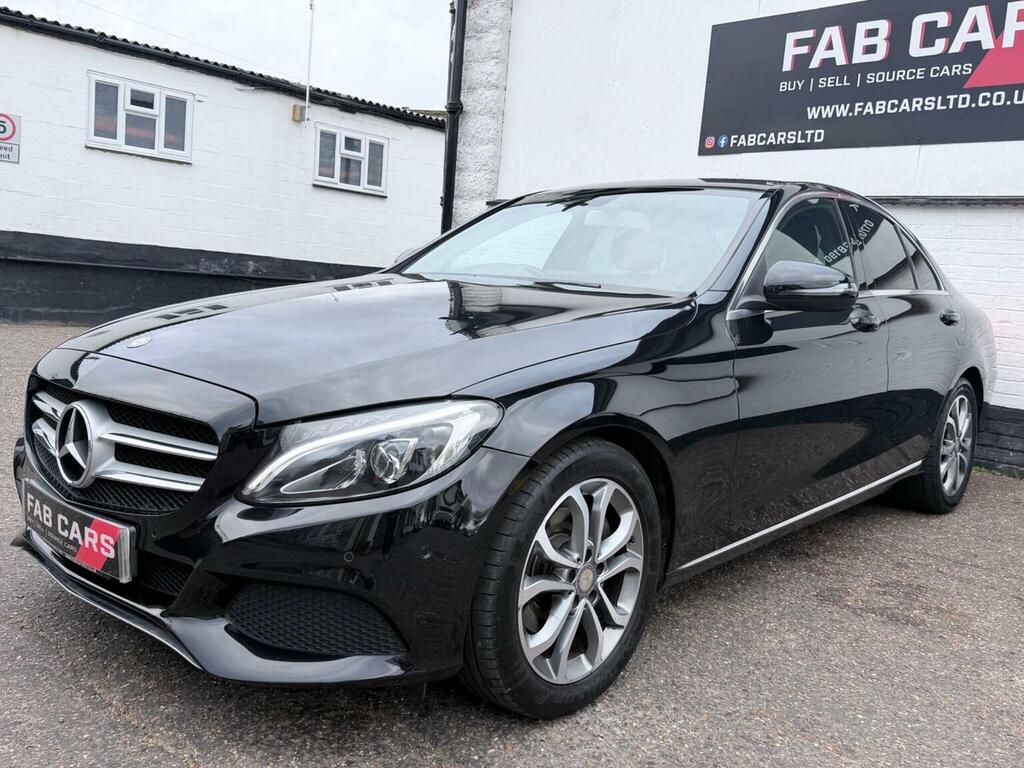 Mercedes-Benz C Class 2.1 C220d Sport 7G-tronic Euro 6 Ss 2015 WP65BBJ Black #4